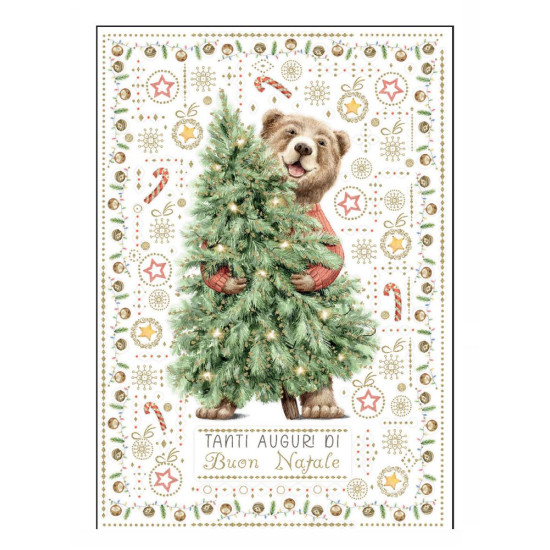 Biglietti auguri BUON NATALE 12pz
