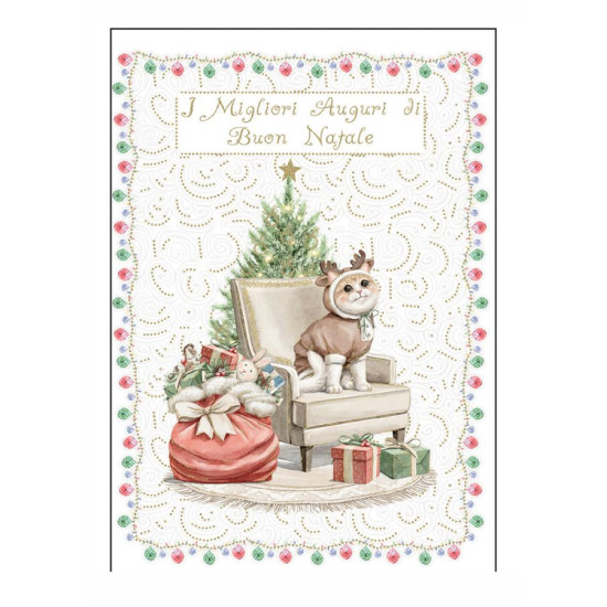 Biglietti auguri BUON NATALE 12pz