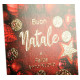 Biglietti auguri ROSSO NATALE medi 8,5x13,5 60pz Biglietti auguri ROSSO NATALE medi 8,5x13,5 60pz