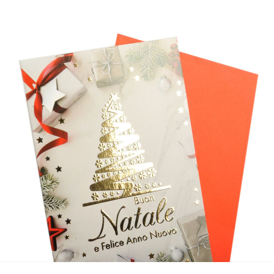 Biglietti auguri NATALE medi 8,5x13,5 60pz Biglietti auguri NATALE medi 8,5x13,5 60pz