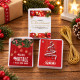Bigliettini Chiudipacco Natale Assortiti con Glitter – 180 Pezzi Bigliettini Chiudipacco Natale Assortiti con Glitter – 180 Pezzi