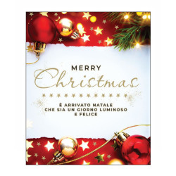 Chiudipacco natalizi 30 blister da 3