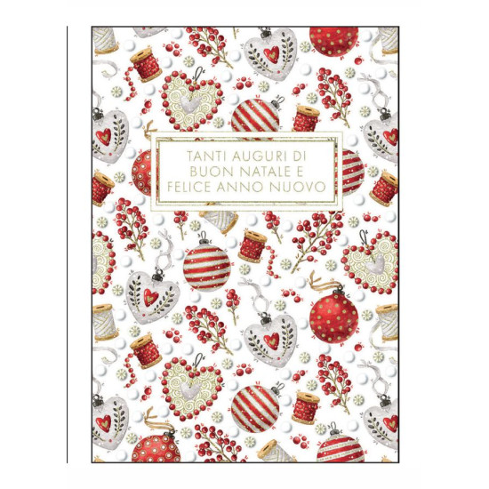 Biglietti auguri BUON NATALE 12pz