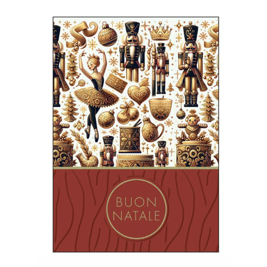 Biglietti auguri BUON NATALE 12pz