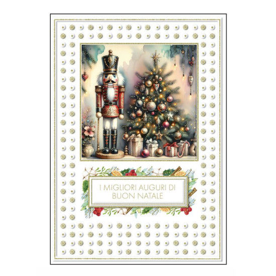Biglietti auguri BUON NATALE 12pz
