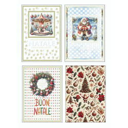 Biglietti auguri BUON NATALE 12pz