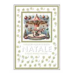 Biglietti auguri BUON NATALE 12pz Biglietti auguri BUON NATALE 12pz