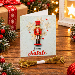 Chiudipacco Natalizi Assortiti con Glitter – 90 Pezzi