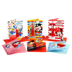 Bigl. COMPLEANNO Disney segnalibro 12pz