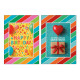 Biglietti auguri COMPLEANNO olografico 12pz Biglietti auguri COMPLEANNO olografico 12pz