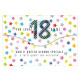 Biglietti auguri portasoldi 18 ANNI 12pz