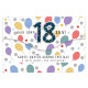 Biglietti auguri portasoldi 18 ANNI 12pz