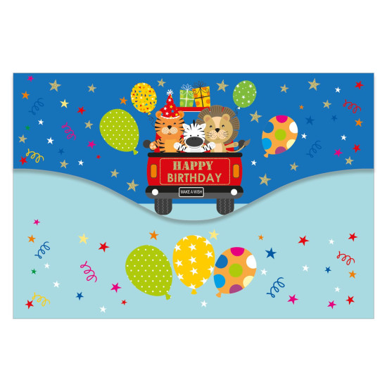 Biglietti auguri COMPLEANNO portasoldi 12pz Biglietti auguri COMPLEANNO portasoldi 12pz