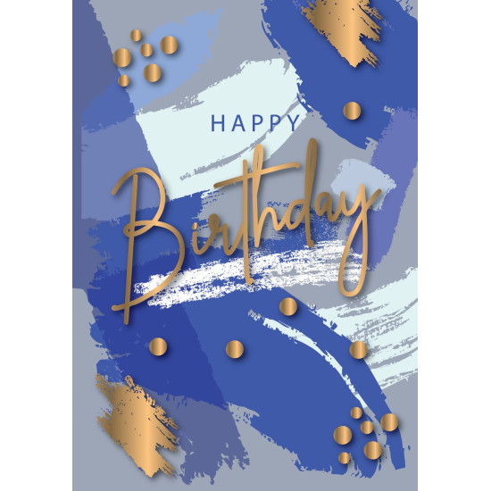 Biglietti auguri COMPLEANNO maschile oro e rilievo 12pz Biglietti auguri COMPLEANNO maschile oro e rilievo 12pz