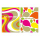 Biglietti auguri COMPLEANNO oro e rilievo 12pz