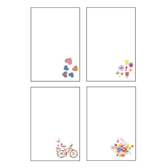 Biglietti auguri COMPLEANNO fiori e farfalle oro e rilievo 12pz Biglietti auguri COMPLEANNO fiori e farfalle oro e rilievo 12pz