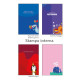 Biglietti auguri COMPLEANNO bimbi con foil olografico 12pz