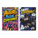 Biglietti Buon Compleanno con Foil Glitter Iridescente – 12 Pezzi
