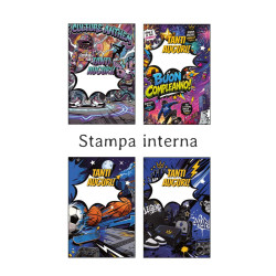 Biglietti Buon Compleanno con Foil Glitter Iridescente – 12 Pezzi Biglietti Buon Compleanno con Foil Glitter Iridescente – 12 Pezzi