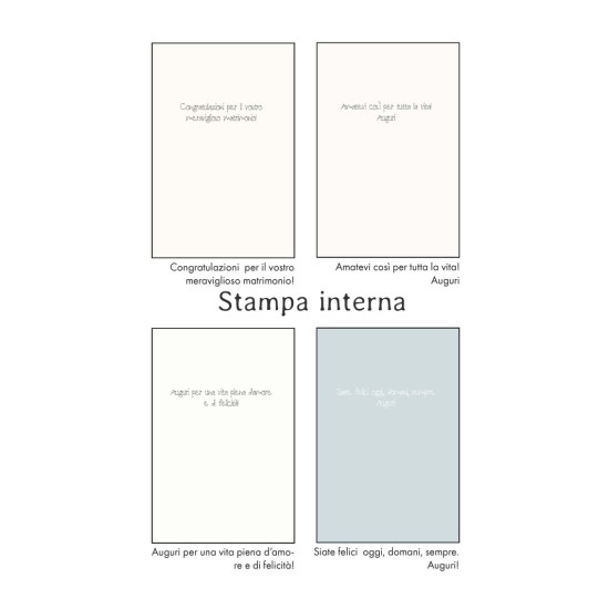 Biglietti Matrimonio con Foil Oro 12 Pezzi Biglietti Matrimonio con Foil Oro 12 Pezzi