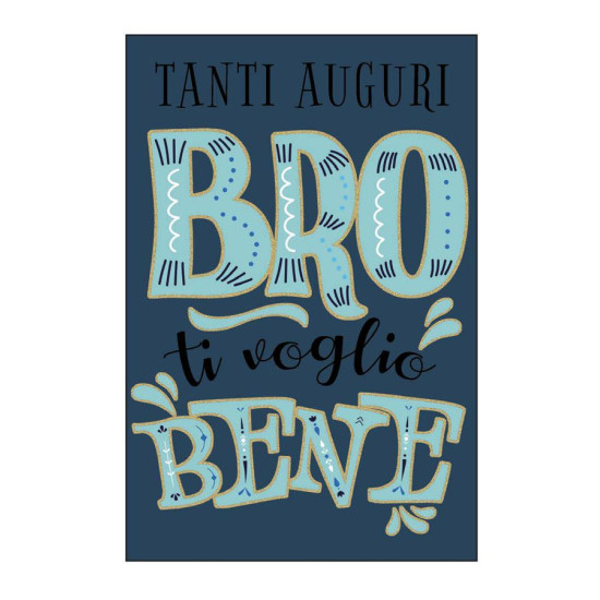 Biglietti auguri LETTERING 12pz