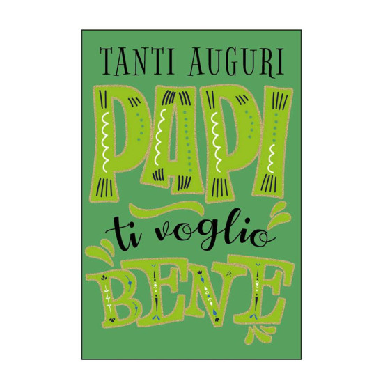 Biglietti auguri LETTERING 12pz