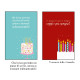 Biglietti auguri COMPLEANNO olografico 12pz