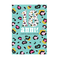 Biglietti auguri 18 ANNI olografico 12pz