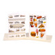 Biglietti auguri COMPLEANNO maschile oro 12pz Biglietti auguri COMPLEANNO maschile oro 12pz