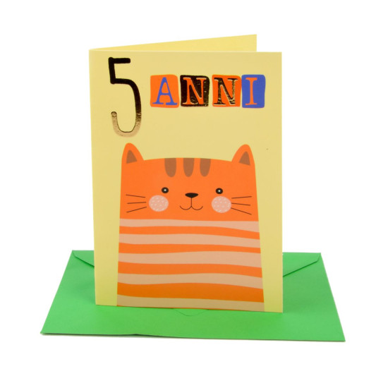 Biglietti Compleanno Bambini CUCCIOLOSI 1-6 Anni – Assortimento 24 pz