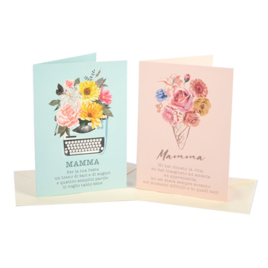 Biglietti AUGURI MAMMA special 12pz Biglietti AUGURI MAMMA special 12pz