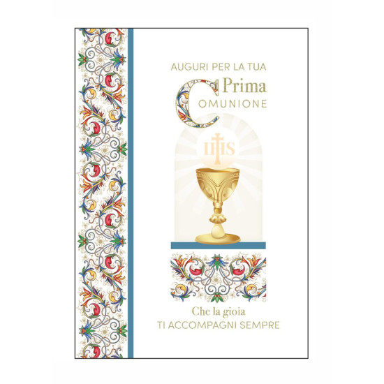 Biglietti augurali PRIMA COMUNIONE 12pz