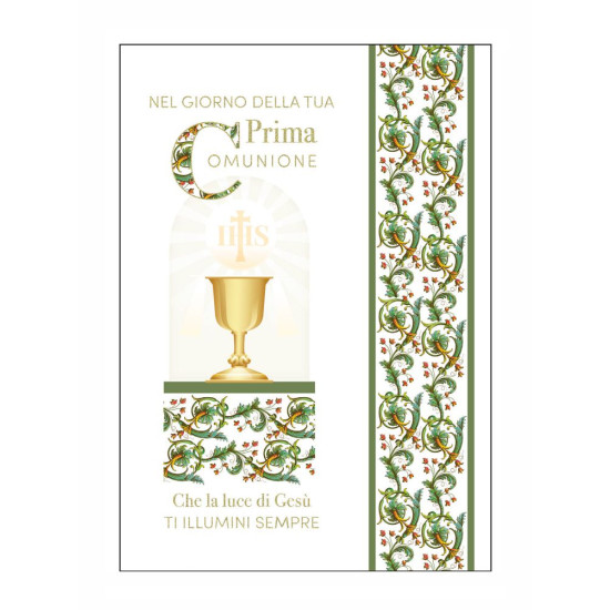 Biglietti augurali PRIMA COMUNIONE 12pz