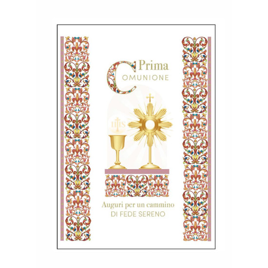 Biglietti augurali PRIMA COMUNIONE 12pz