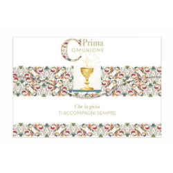 Biglietti augurali portasoldi COMUNIONE 12pz
