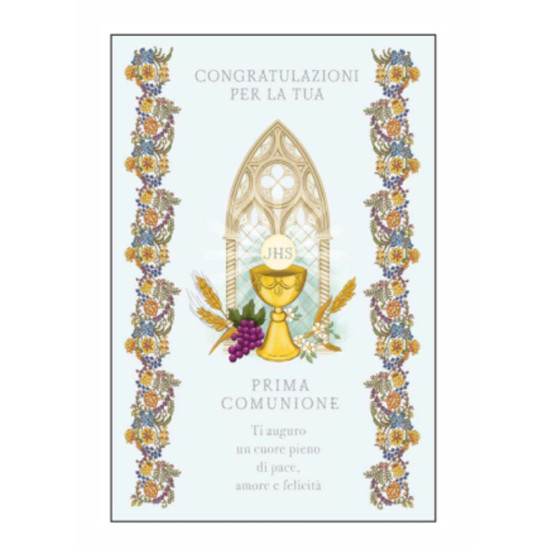 Biglietti augurali COMUNIONE 12pz