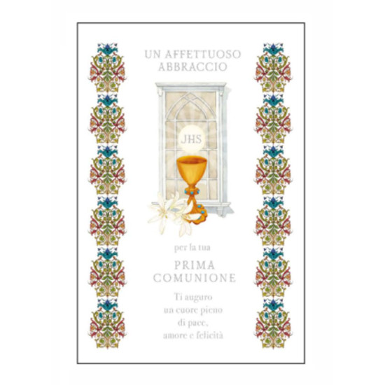 Biglietti augurali COMUNIONE 12pz