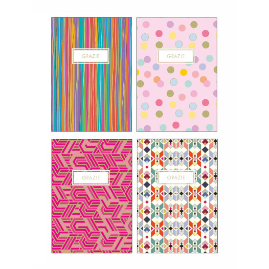 Biglietti per dire GRAZIE 12pz