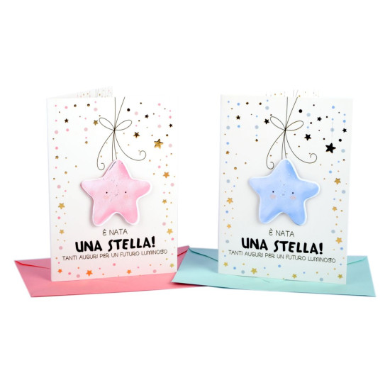 Biglietti felicitazioni NASCITA 12pz Biglietti felicitazioni NASCITA 12pz