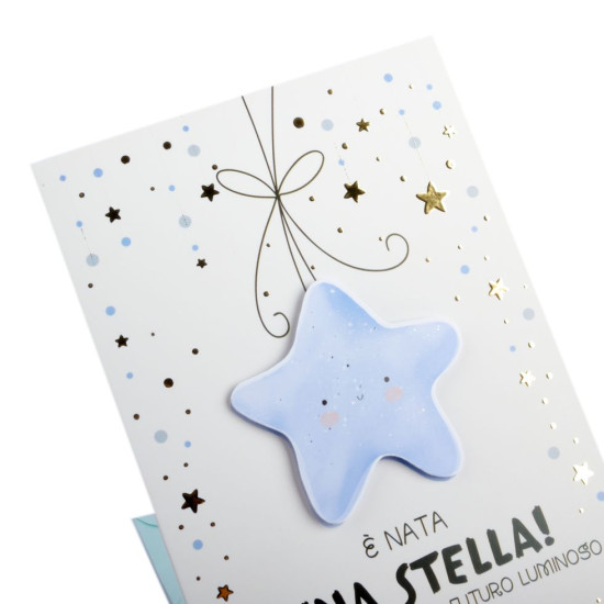 Biglietti felicitazioni NASCITA 12pz Biglietti felicitazioni NASCITA 12pz