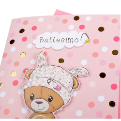 Biglietti auguri BATTESIMO speciali 12pz
