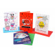 Biglietti auguri COMPLEANNO special con applicazioni e glitter 12pz
