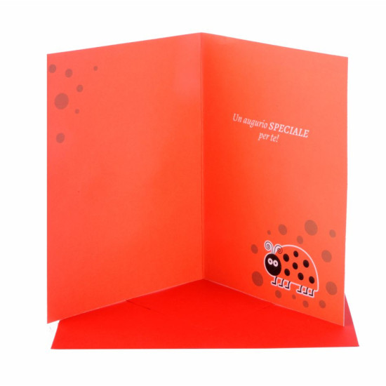 Biglietti auguri COMPLEANNO special con applicazioni e glitter 12pz
