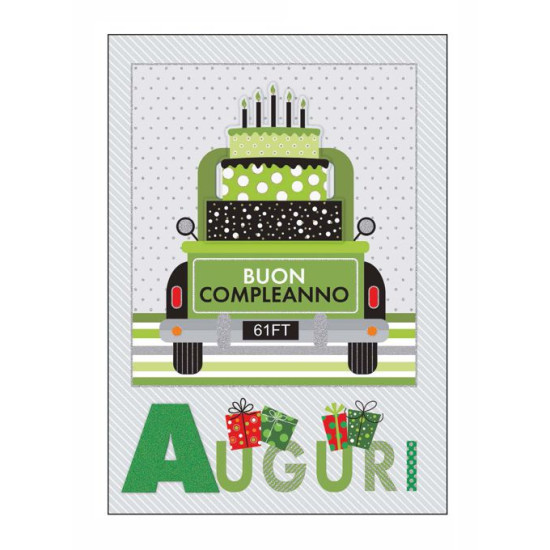 Biglietti auguri COMPLEANNO special maschile applicazioni 3D e glitter 12pz Biglietti auguri COMPLEANNO special maschile applicazioni 3D e glitter 12pz