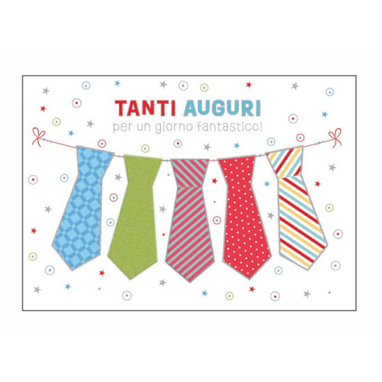 Biglietti auguri COMPLEANNO special maschile applicazioni 3D e glitter 12pz Biglietti auguri COMPLEANNO special maschile applicazioni 3D e glitter 12pz