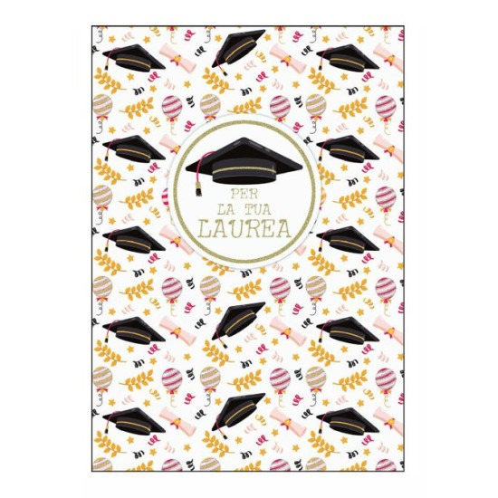 Biglietti auguri LAUREA e COMPLEANNO special applicazioni 3D e argento12pz Biglietti auguri LAUREA e COMPLEANNO special applicazioni 3D e argento12pz