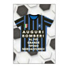 Biglietti auguri TIFOSI NEROAZZURRI 6pz