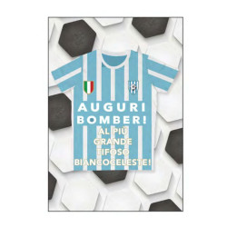 Biglietti auguri TIFOSI BIANCOCELESTI 6pz