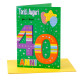 Biglietto COMPLEANNO 40 anni olografico 6pz