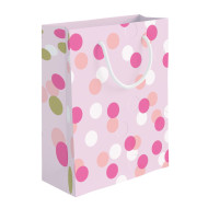 Shopper 26x32 POIS ORO 12pz